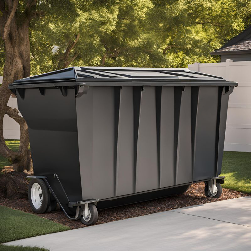 Roll-off dumpsters for construction sites